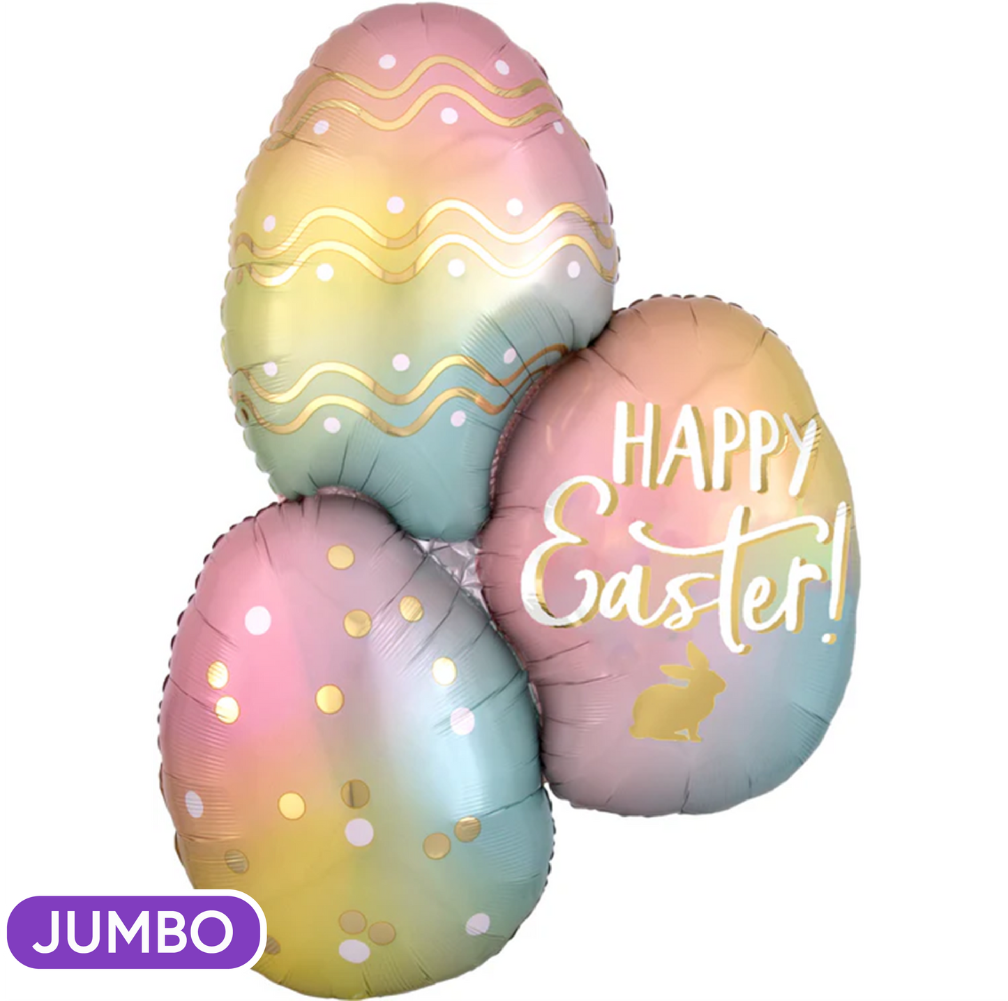 Supershape Ombre Easter Eggs Balloon