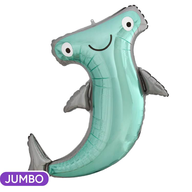 Cute Hamerhead Shark Supershape Mylar