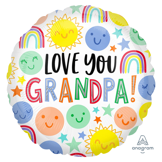 Love you Grandpa Happy Faces