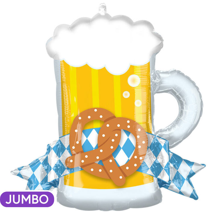 Oktoberfest Mug 26" Mylar Balloon