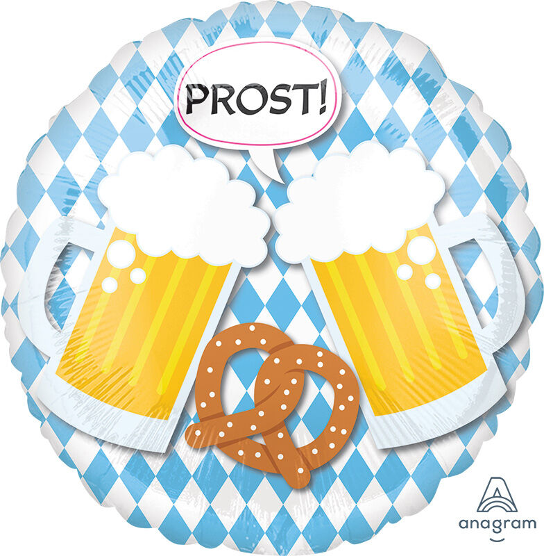 Oktoberfest Prost! Mylar Balloon