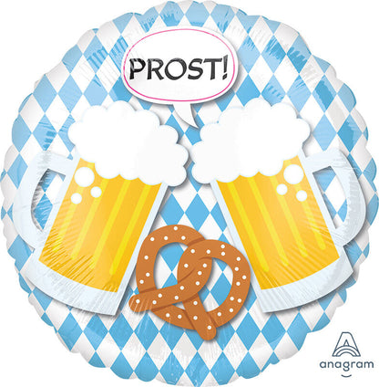 Oktoberfest Prost! Mylar Balloon