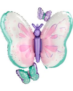 LRG SHP FLUTTERS BUTTERFLY 29" (PKG)