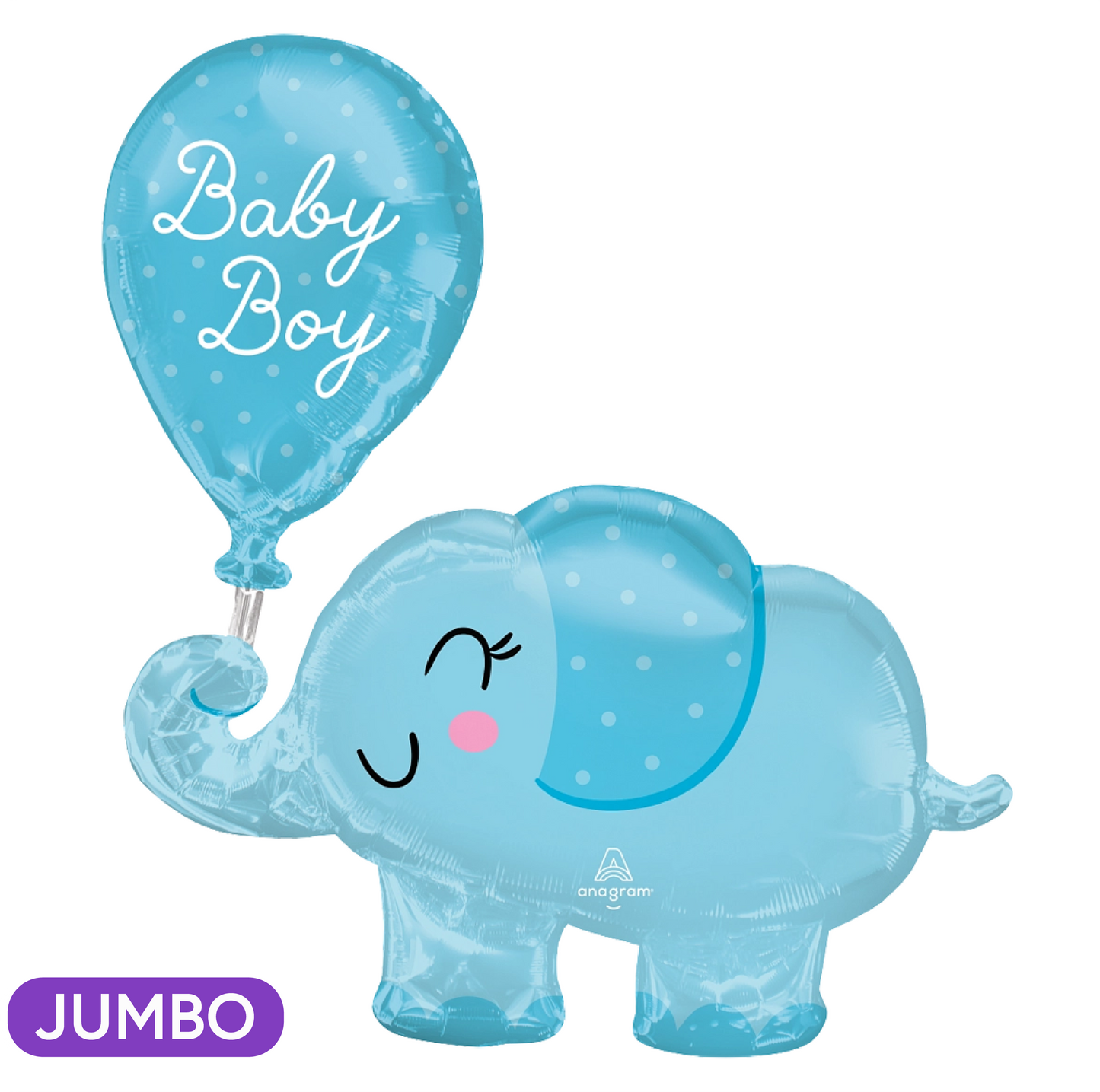 Supershape Baby Boy Elephant 31"