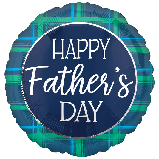 Happy Father's Day Checkered