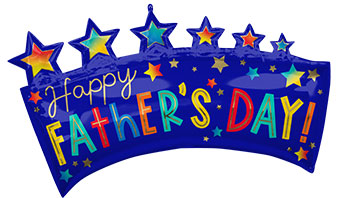 Supershape Father's Day Mylar