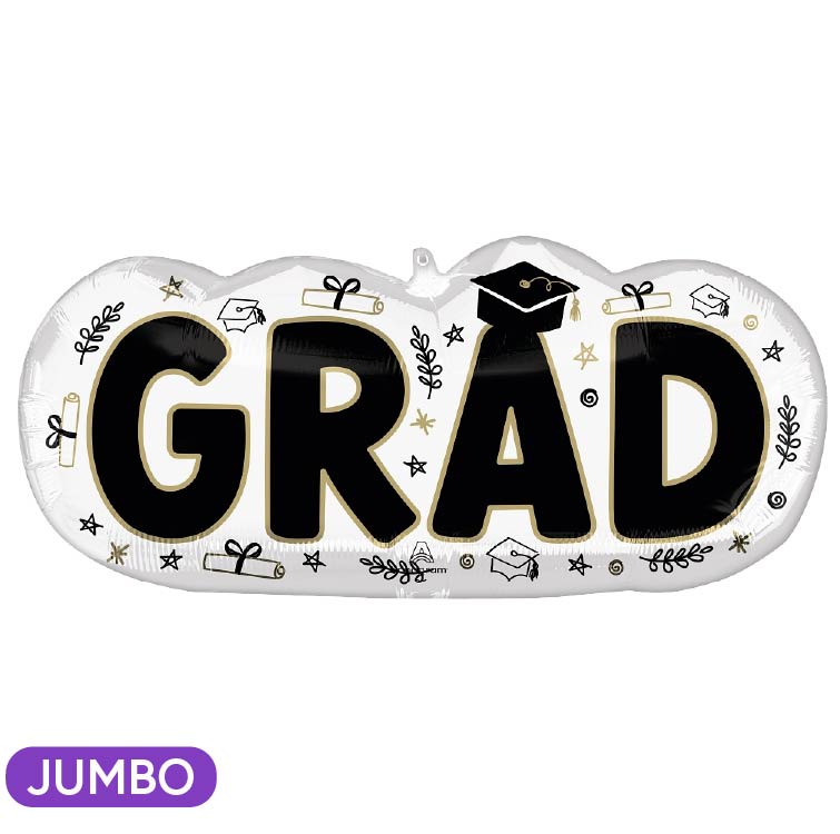 Grad Sketched Impressions 30" Mylar Balloon