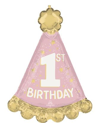 Little Miss One-derful 1st Birthday Supershape Mylar Balloon