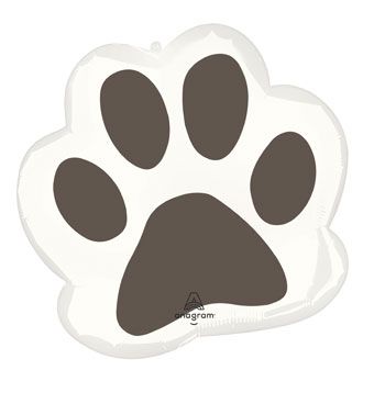Pawsome Party Pawprint Supershape