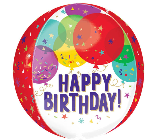 Happy Birthday! Balloons Orbz