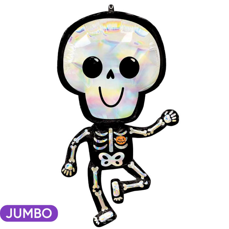 Bare Bones Skeleton 37" Mylar Balloon