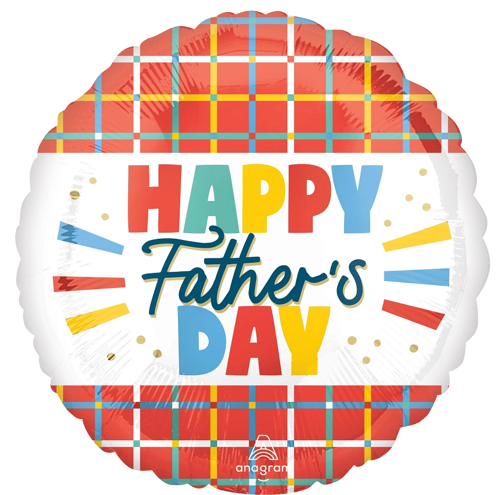 Happy Father's Day Graphic Grad 18" Mylar