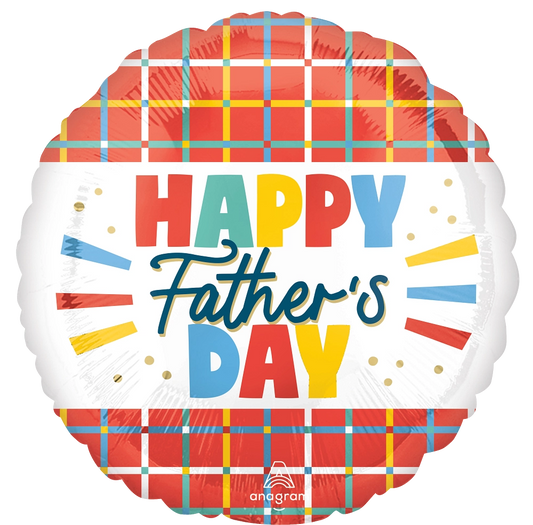 Happy Father's Day Graphic Grad 18" Mylar
