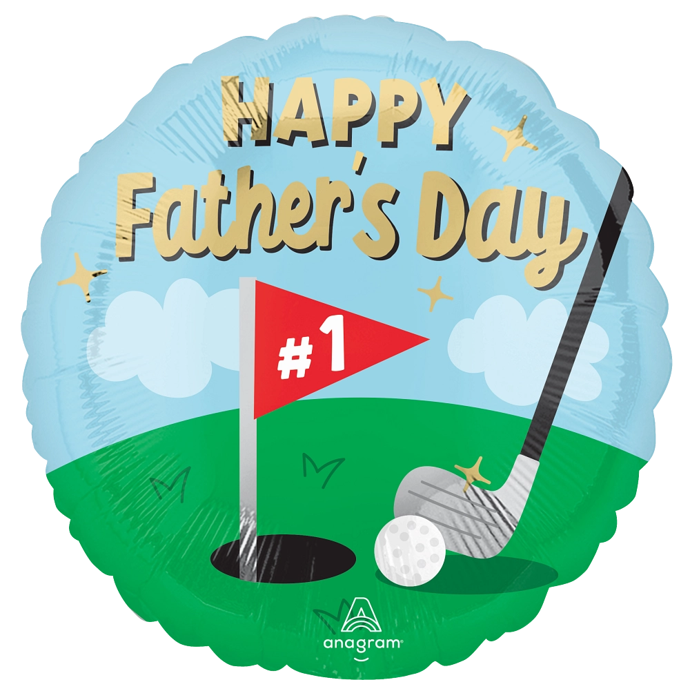 Happy Father's Day Tee-rific Dad 18" Mylar