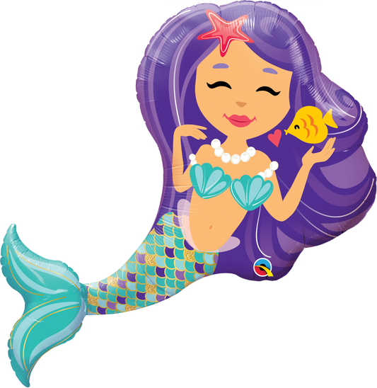 Supershape Mermaid Balloon