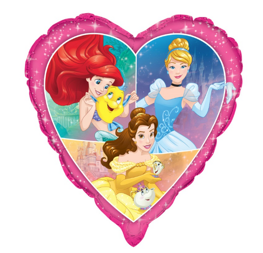 Disney Princess Dream Big Heart 29" Supershape Mylar Balloon