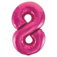 34in Supershape Number Balloon