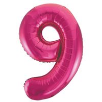 34in Supershape Number Balloon