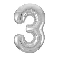 34in Supershape Number Balloon