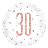 30 Rose Gold Birthday