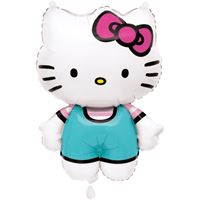 Hello Kitty Shaped Giant Foil Balloon 25"