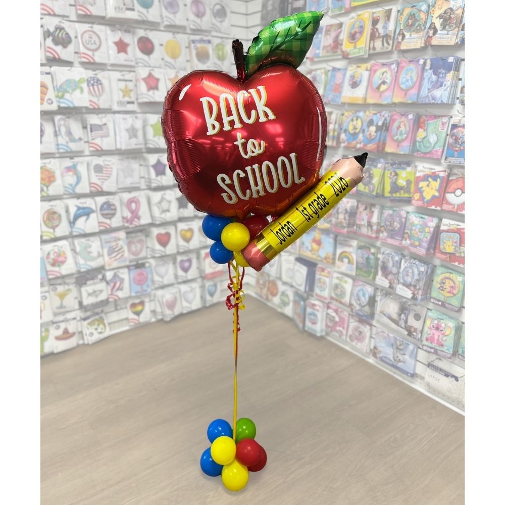 Back to School Freestanding Balloon Decoration