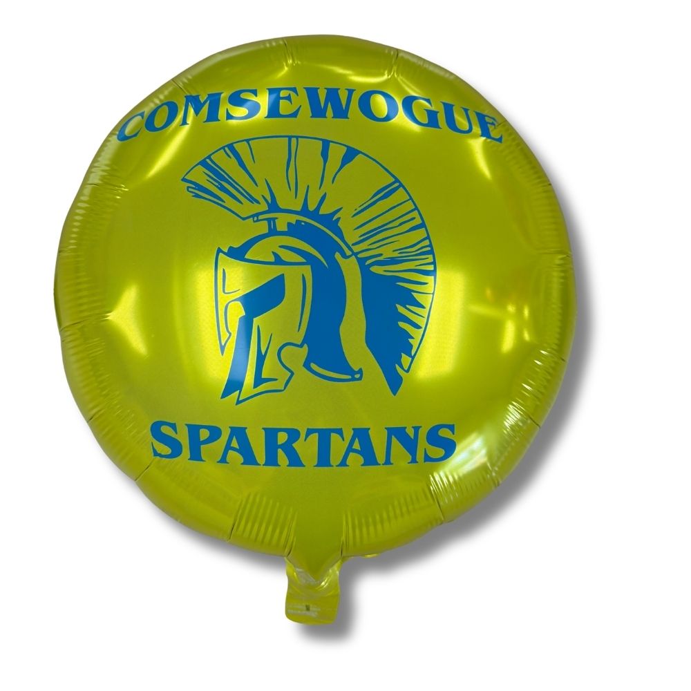 Comsewogue Spartans Mascot Mylar Balloon