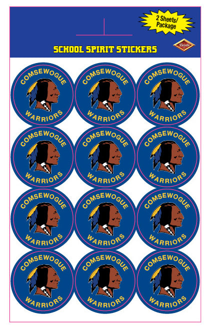 Custom School Stickers- Comsewogue