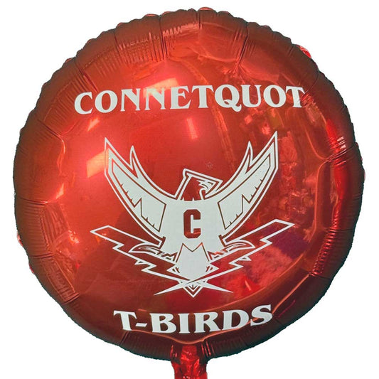 Connetquot Thunderbirds Mascot Mylar Balloon