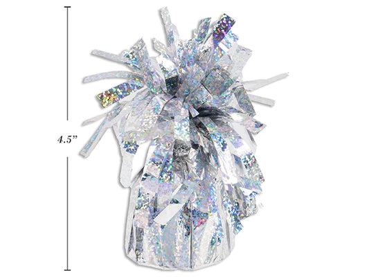 Silver Laser Balloon Weight 175g
