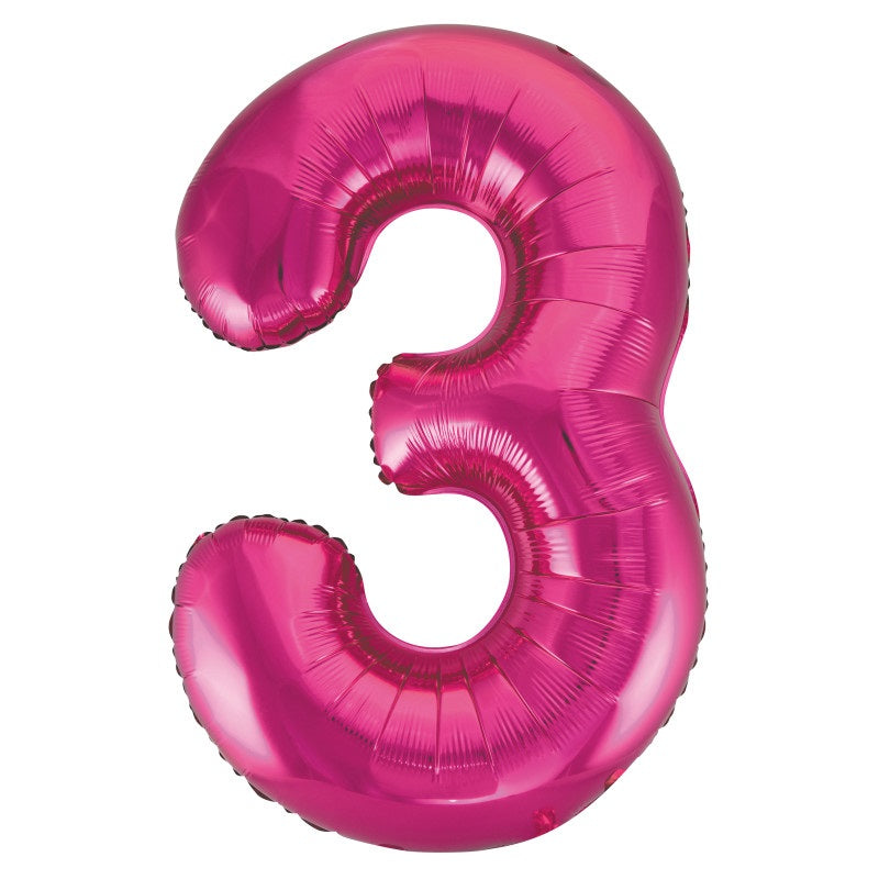 HOT PINK Supershape Numbers