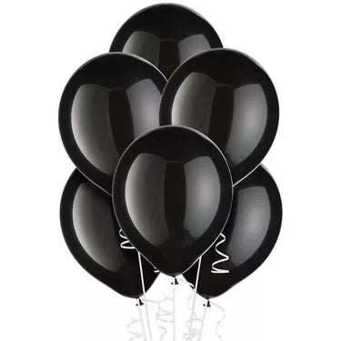 Black Solid Color Balloon Bouquet