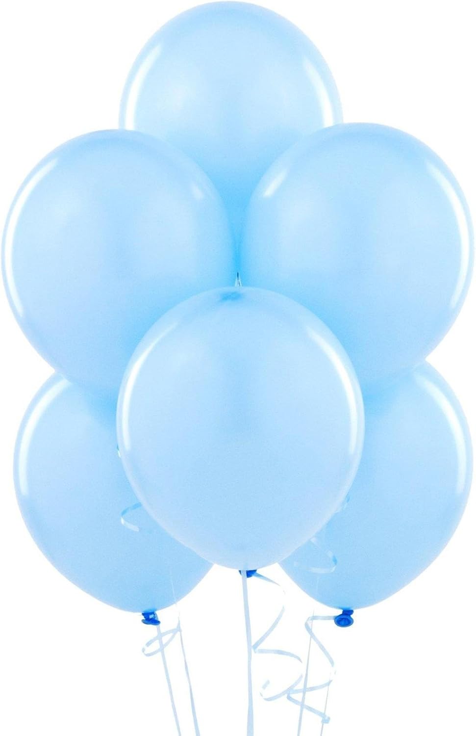 Powder Blue Solid Color Balloon Bouquet