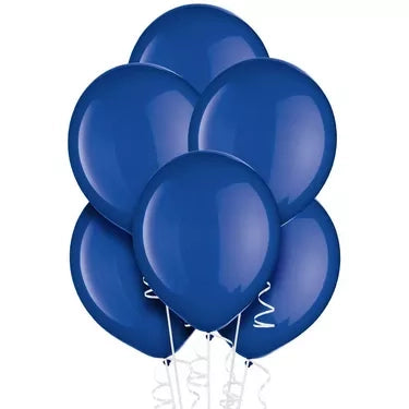 Navy Blue Solid Color Balloon Bouquet