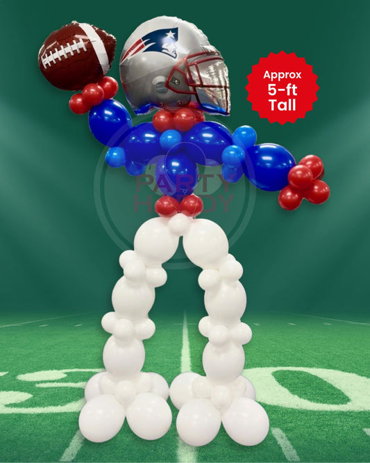 New England Patriots Football Player Balloon Stand Up