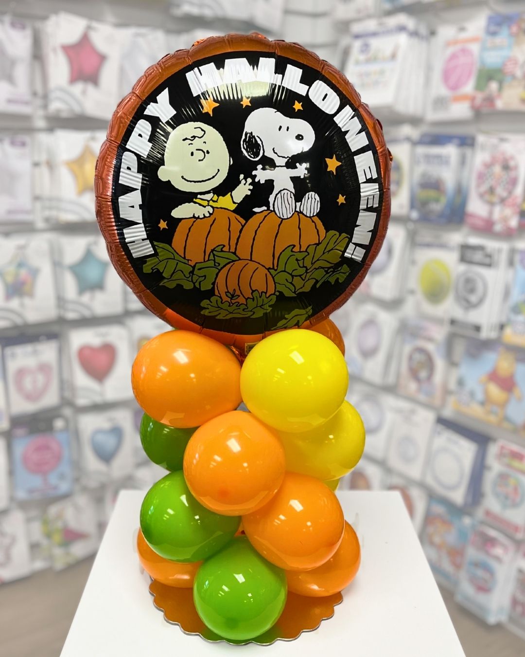 Peanuts Great Pumpkin Balloon Centerpiece