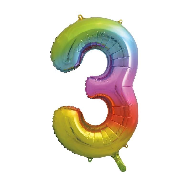 RAINBOW Supershape Numbers