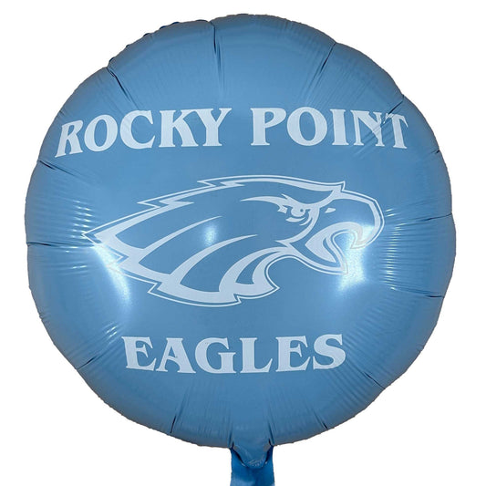 Rocky Point Eagles Mascot Mylar Balloon