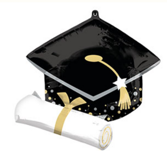 Supershape Cap and Diploma Mylar