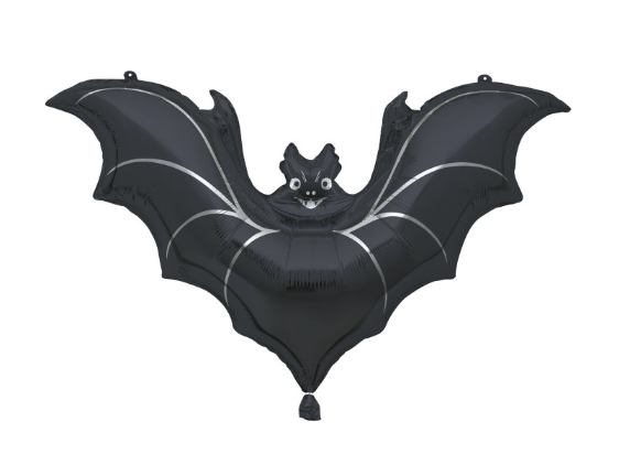 Black Bat Giant Shaped Foil Balloon 32"