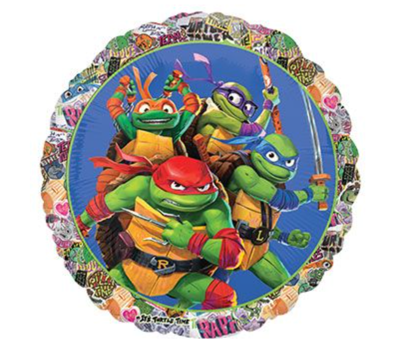 18" TMNT Mutant Mayhem Mylar