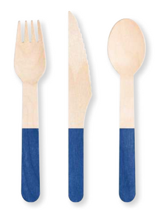 Wooden Assorted Cutlery