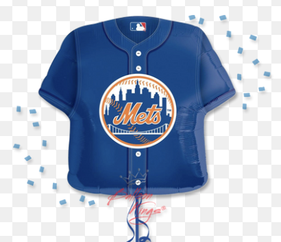 Mets Jersey Supershape Mylar