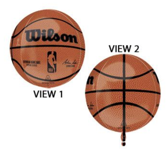 NBA Wilson Basketball 15" Orbz Balloon