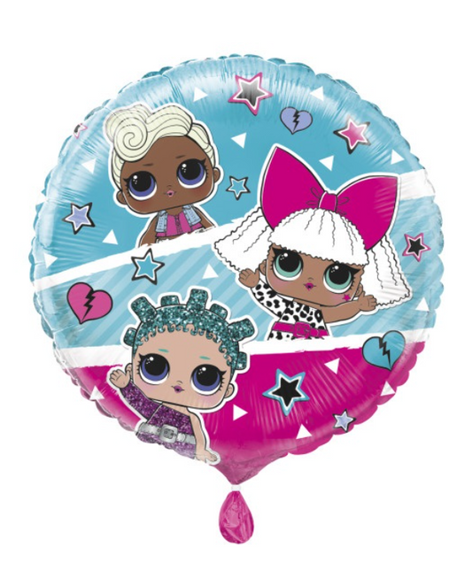 LOL Surprise Round Foil Balloon 18"