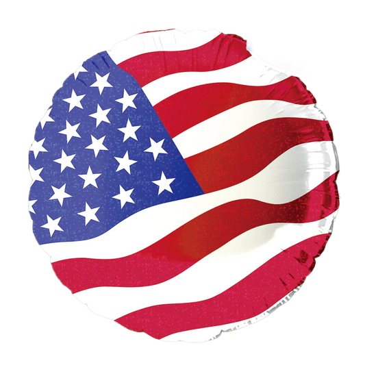 American Flag Foil Balloon