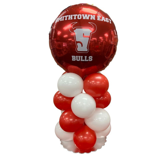 Smithtown East Balloon Tabletop Centerpiece
