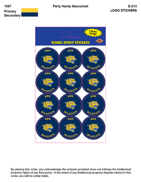 Custom School Stickers-SWR