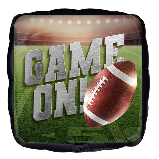 Game On Football Mylar