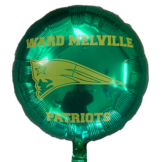 Ward Melville Patriots Mascot Mylar Balloon